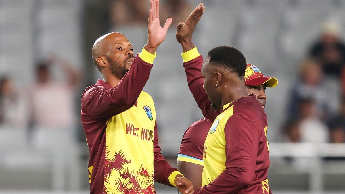 NZ vs WI Highlights, 1st T20I: Santner fifty in vain as West Indies beats New Zealand by seven runs